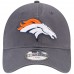 Men's Denver Broncos New Era Graphite Core 49FORTY Fitted Hat 2934334